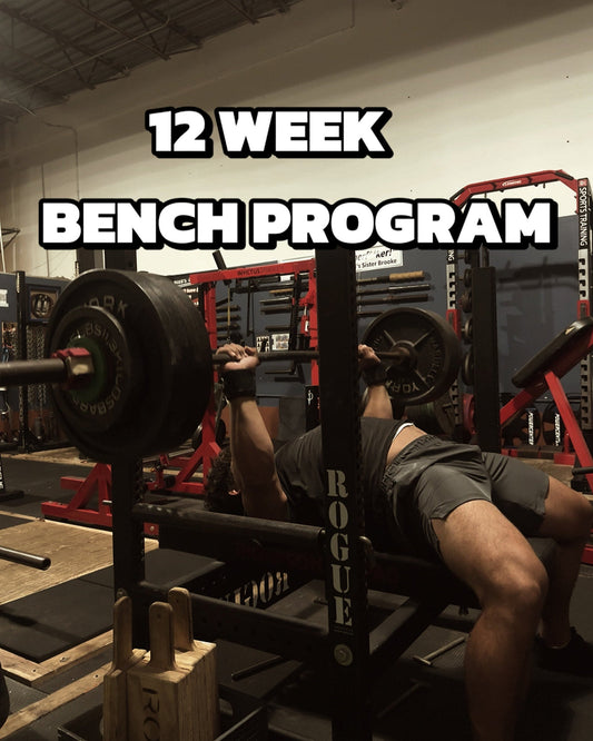 12 WEEK BENCH PROGRAM